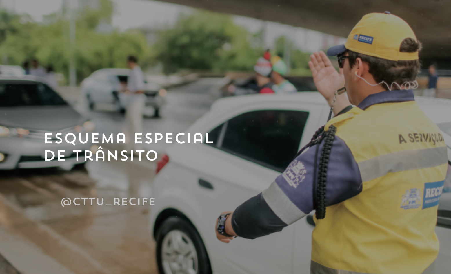 CTTU monta esquema especial de trânsito para obra da Compesa no Alto José Bonifácio