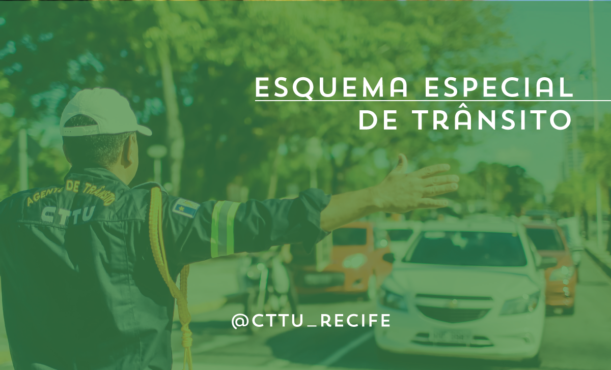 CTTU monta esquema especial de trânsito para obra da Compesa