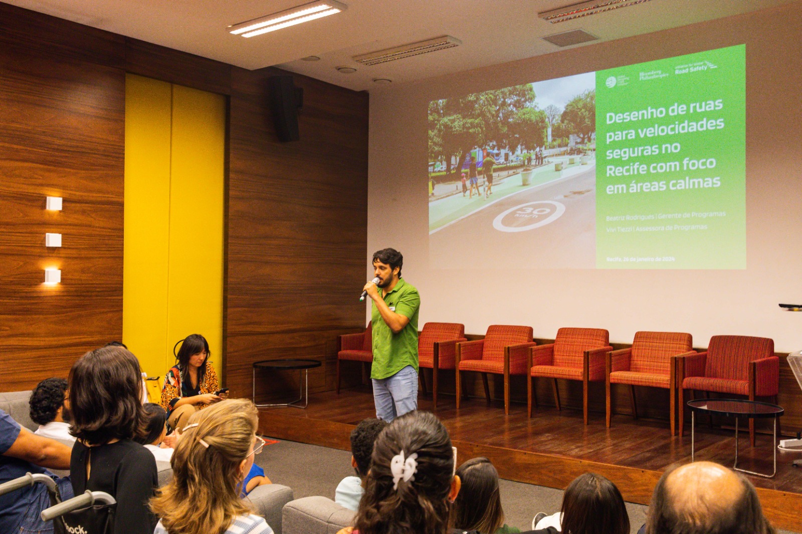 Recife promove workshop sobre redesenho de vias e readequação de velocidade