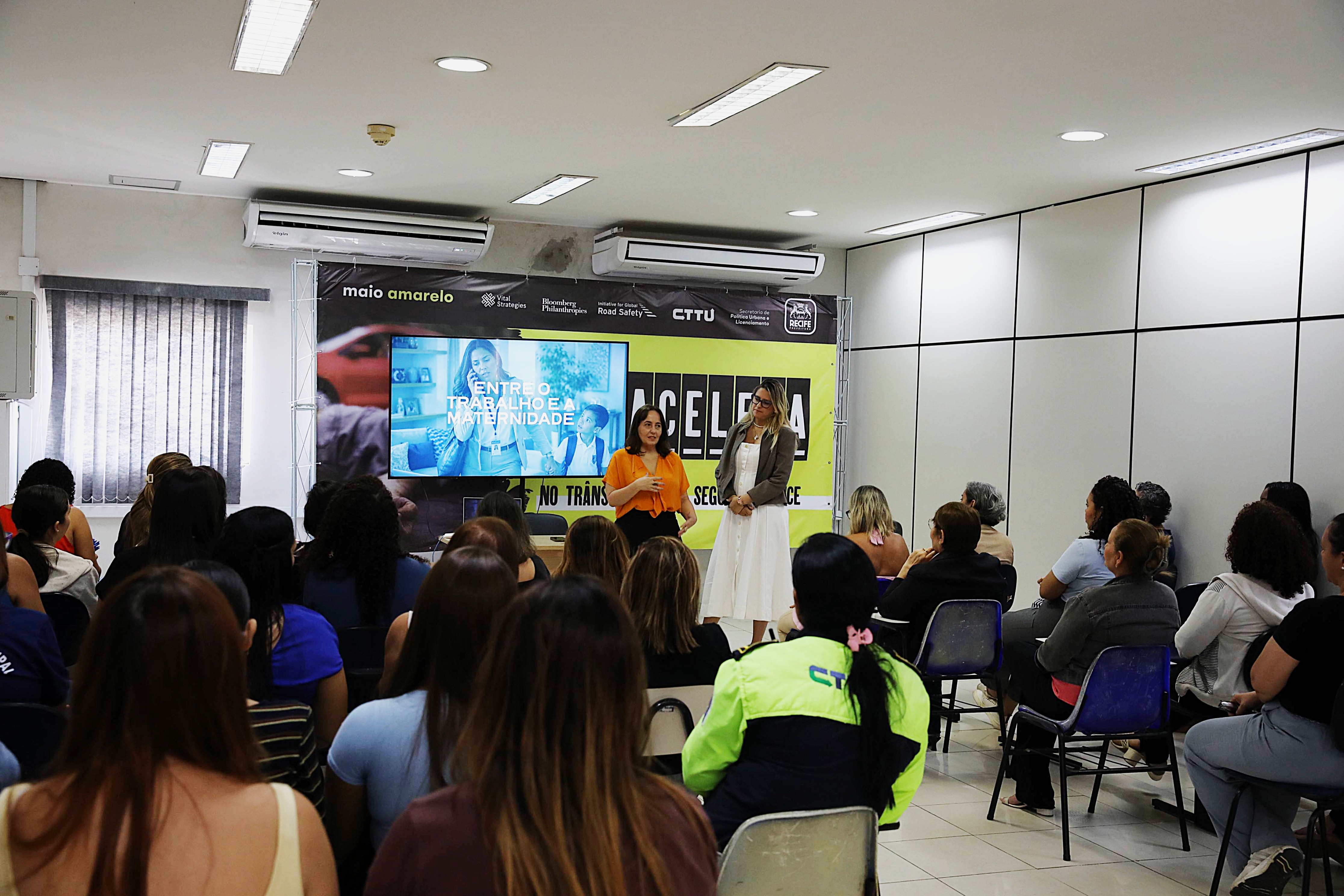 CTTU promove palestra sobre saúde mental e maternidade no ambiente de trabalho