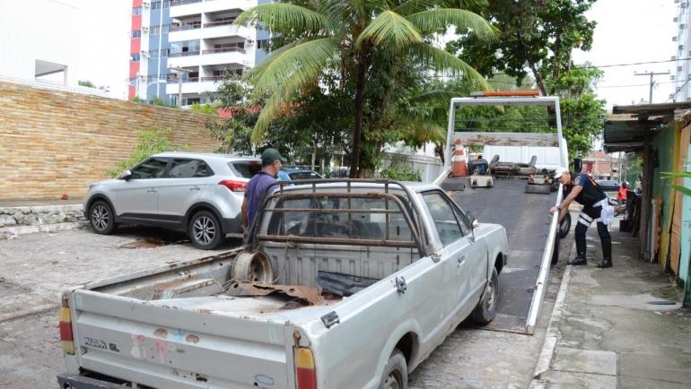 remocao de veículo abandonado