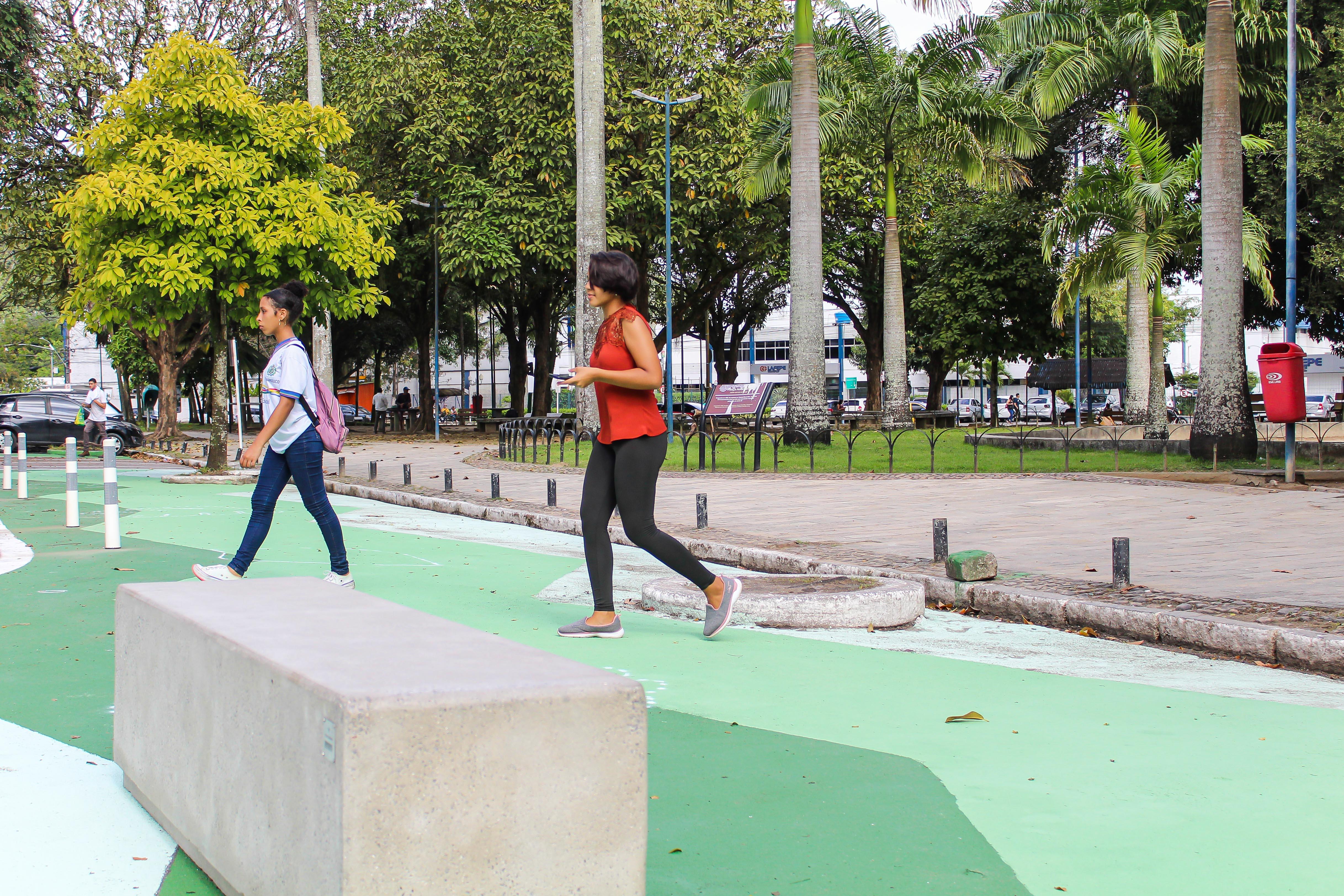 Intervenção vai aumentar a segurança viária dos pedestres em frente ao Parque de Dois Irmãos