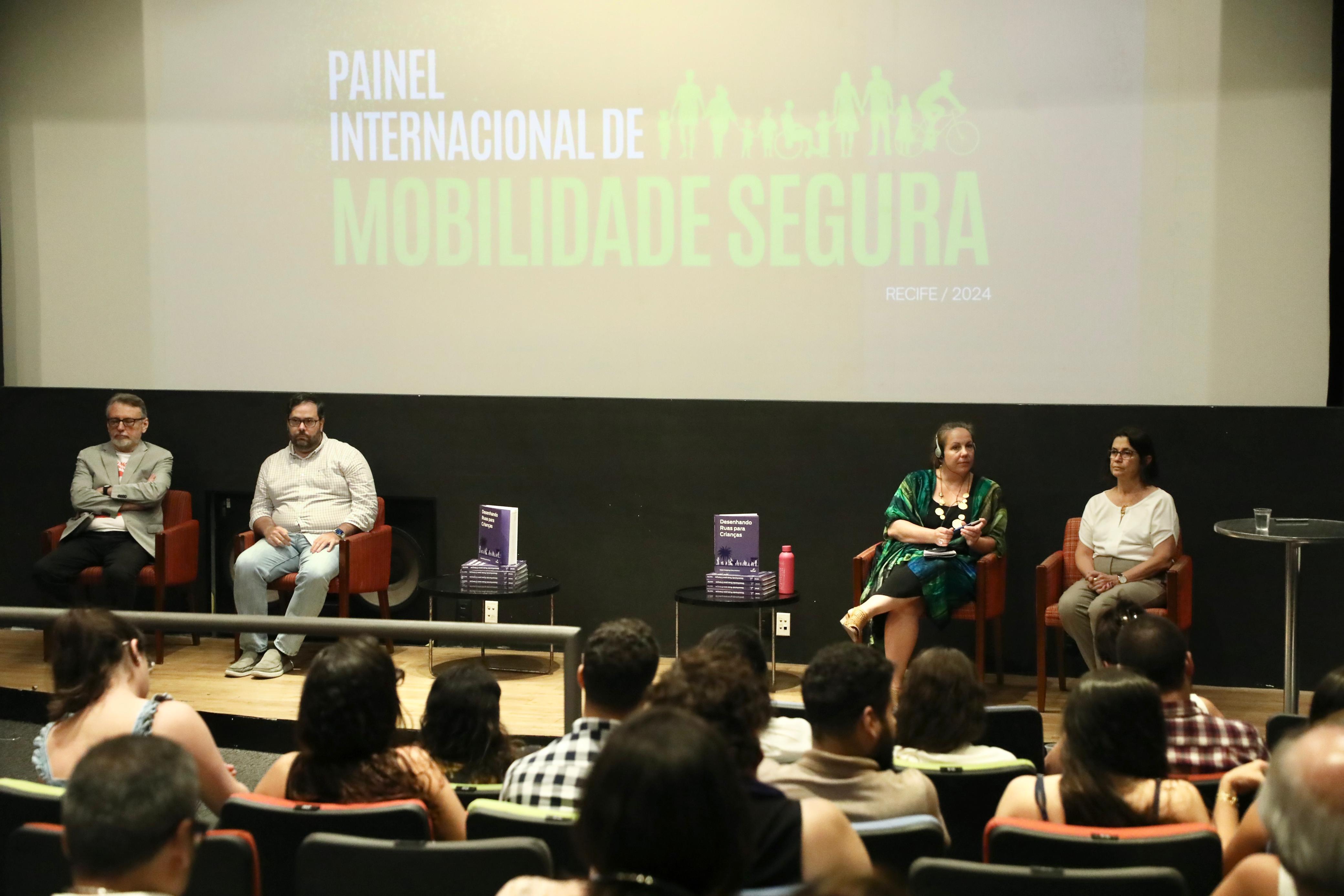 Recife é sede de painel internacional para debater estratégias de desenho de ruas mais seguras