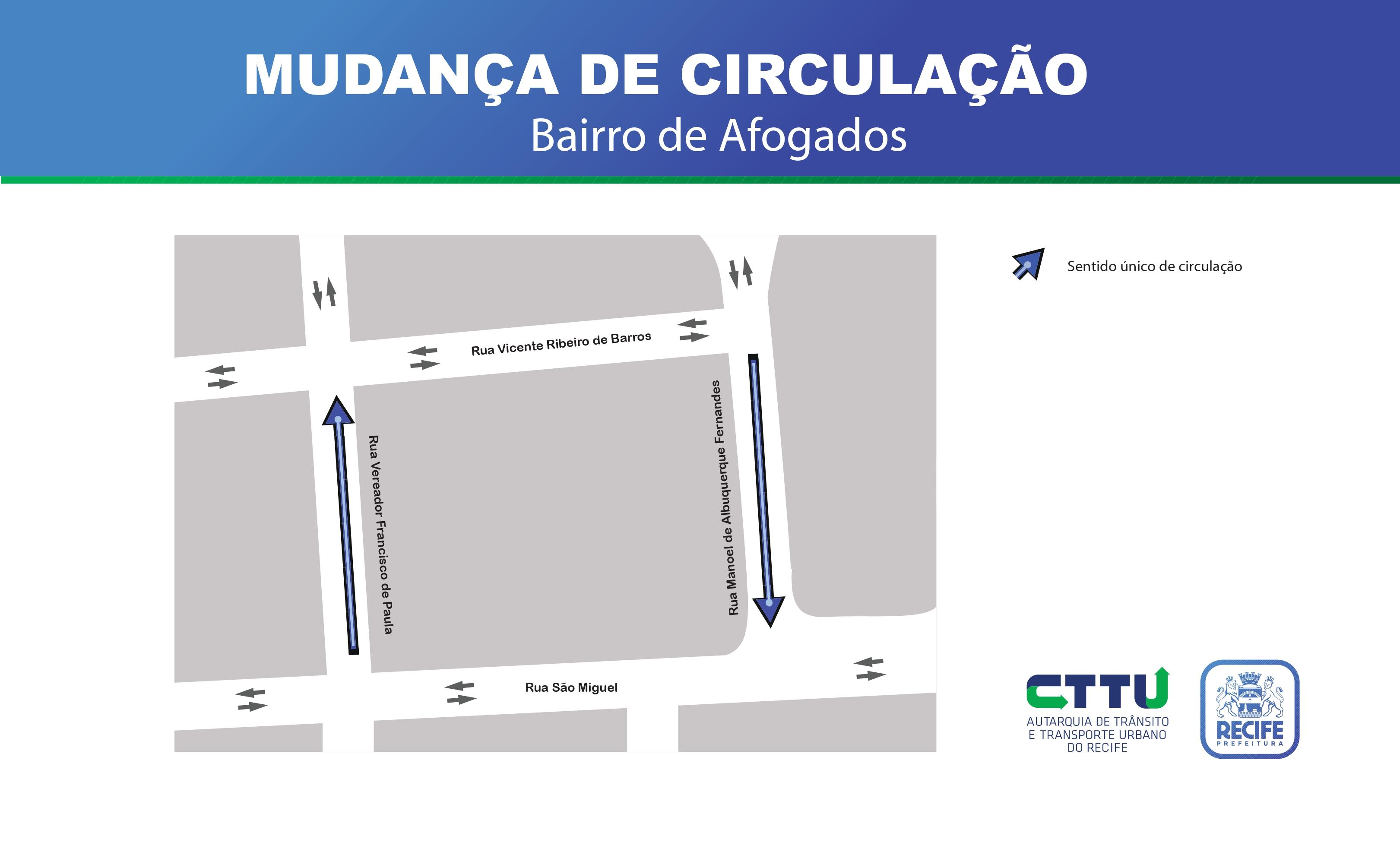 Novas intervenções na Rua São Miguel, em Afogados, vão levar mais segurança viária aos pedestres da região