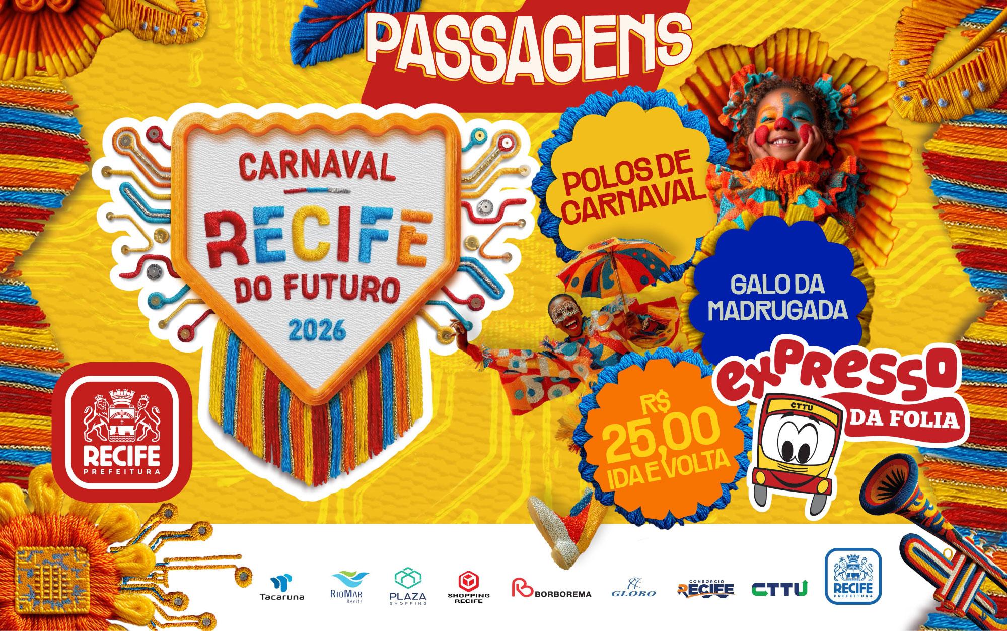 Expresso da Folia completa 24 anos levando foliões para brincar o Carnaval do Recife