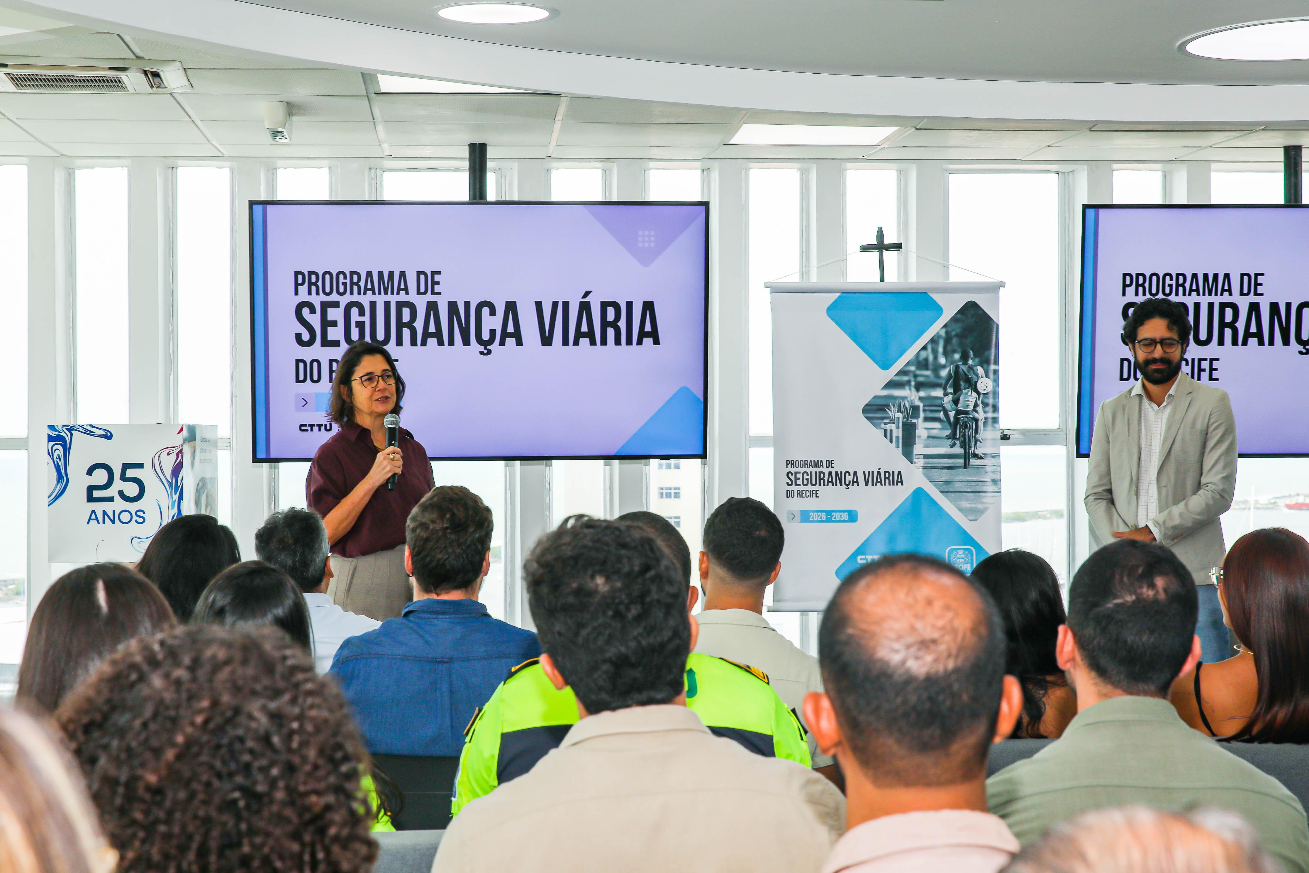 CTTU apresenta Programa de Segurança Viária com meta de reduzir mortes no trânsito em 50% nos próximos 10 anos
