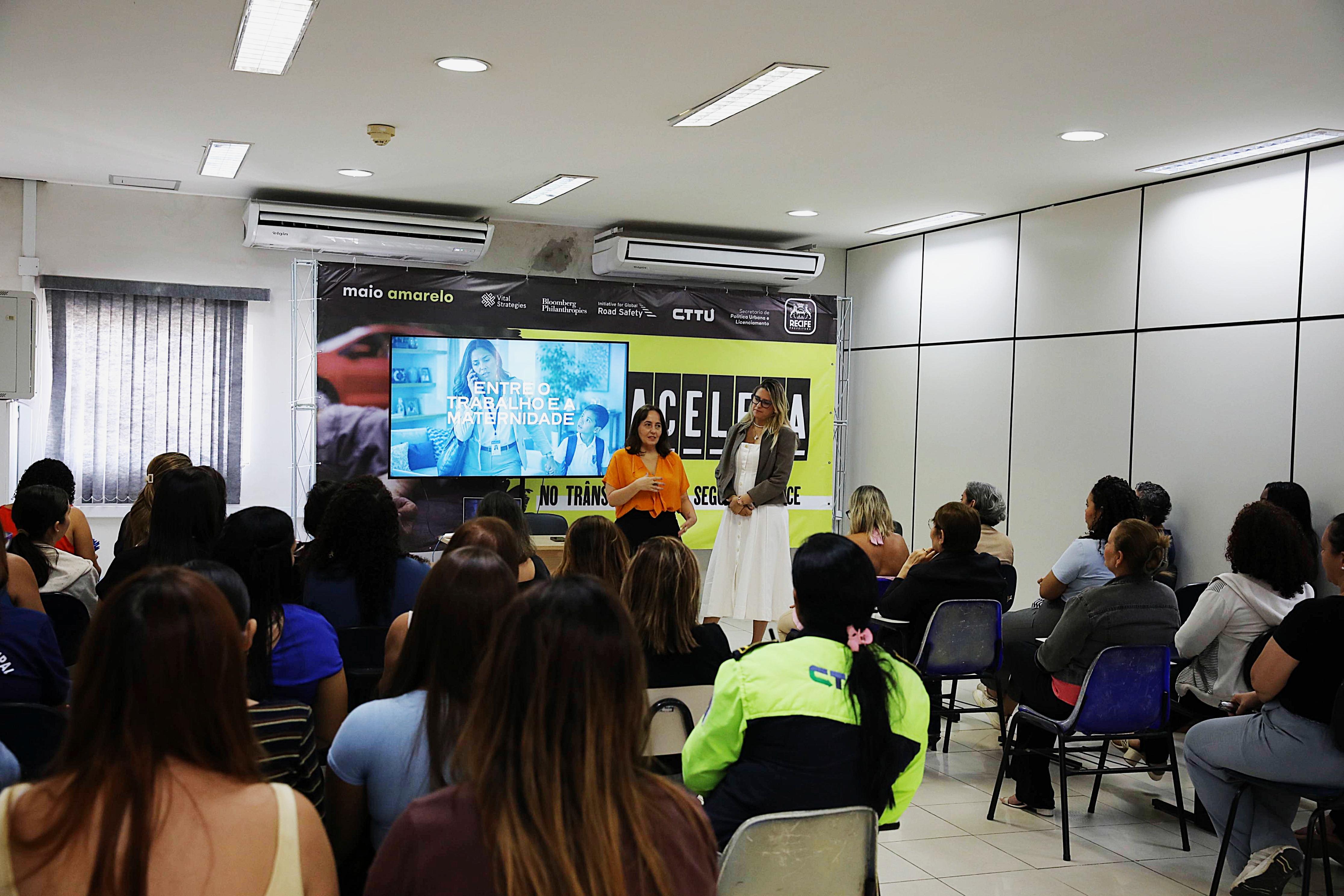 CTTU promove palestra sobre saúde mental e maternidade no ambiente de trabalho