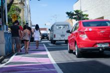 CTTU implanta nova área de trânsito calmo na Avenida Alfredo Lisboa