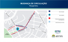 CTTU implanta novo plano de circulação no bairro do Rosarinho