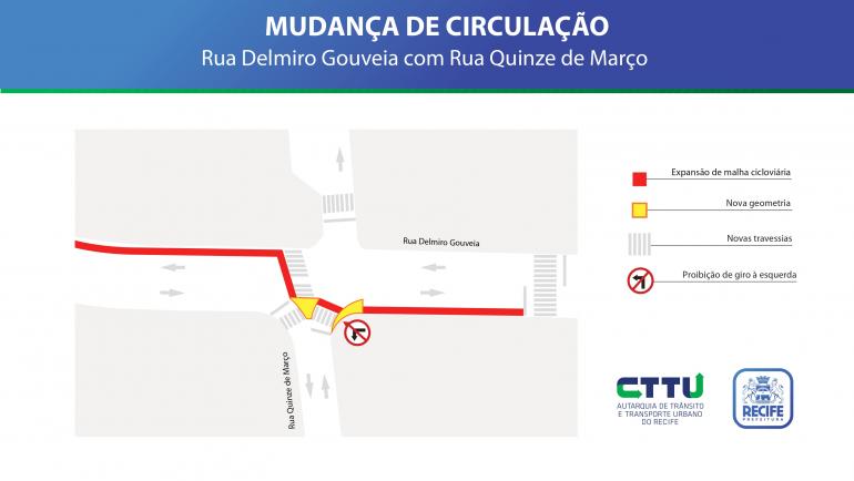 CTTU realiza mudança de circulação no bairro de San Martin
