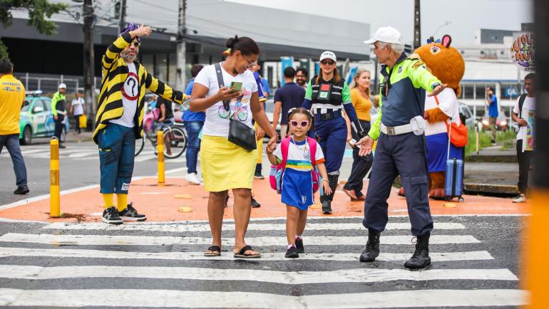 Prefeitura do Recife entrega novo projeto de segurança viária para crianças no bairro da Iputinga